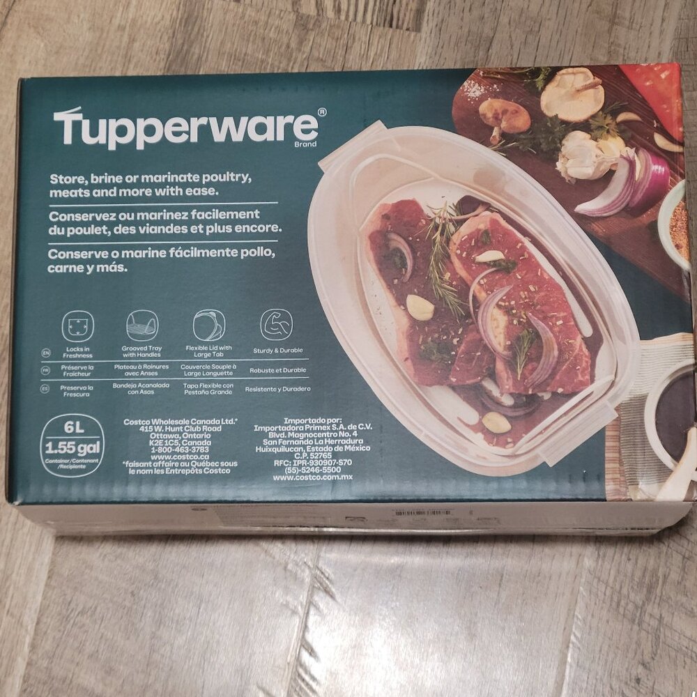 BNIB XL Tupperware Food Container - Picture 2 of 3